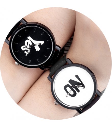 CW006 - Yes & No Couple Watches